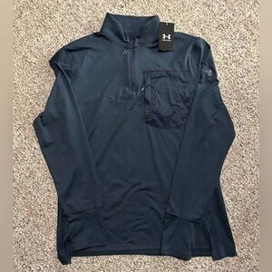 New Under Armour Men's Trail 1/4 Zip Pullover Shirt - Size M NWT